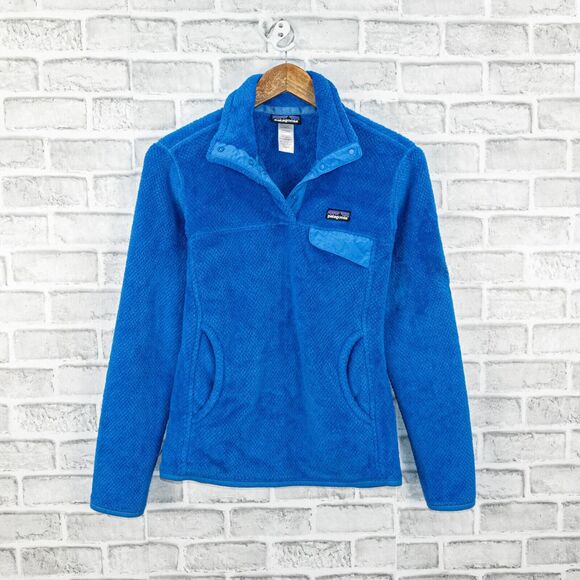 Patagonia Women's Re-Tool Snap-T Pullover fleece sweater jacket sz Small - Picture 9 of 9